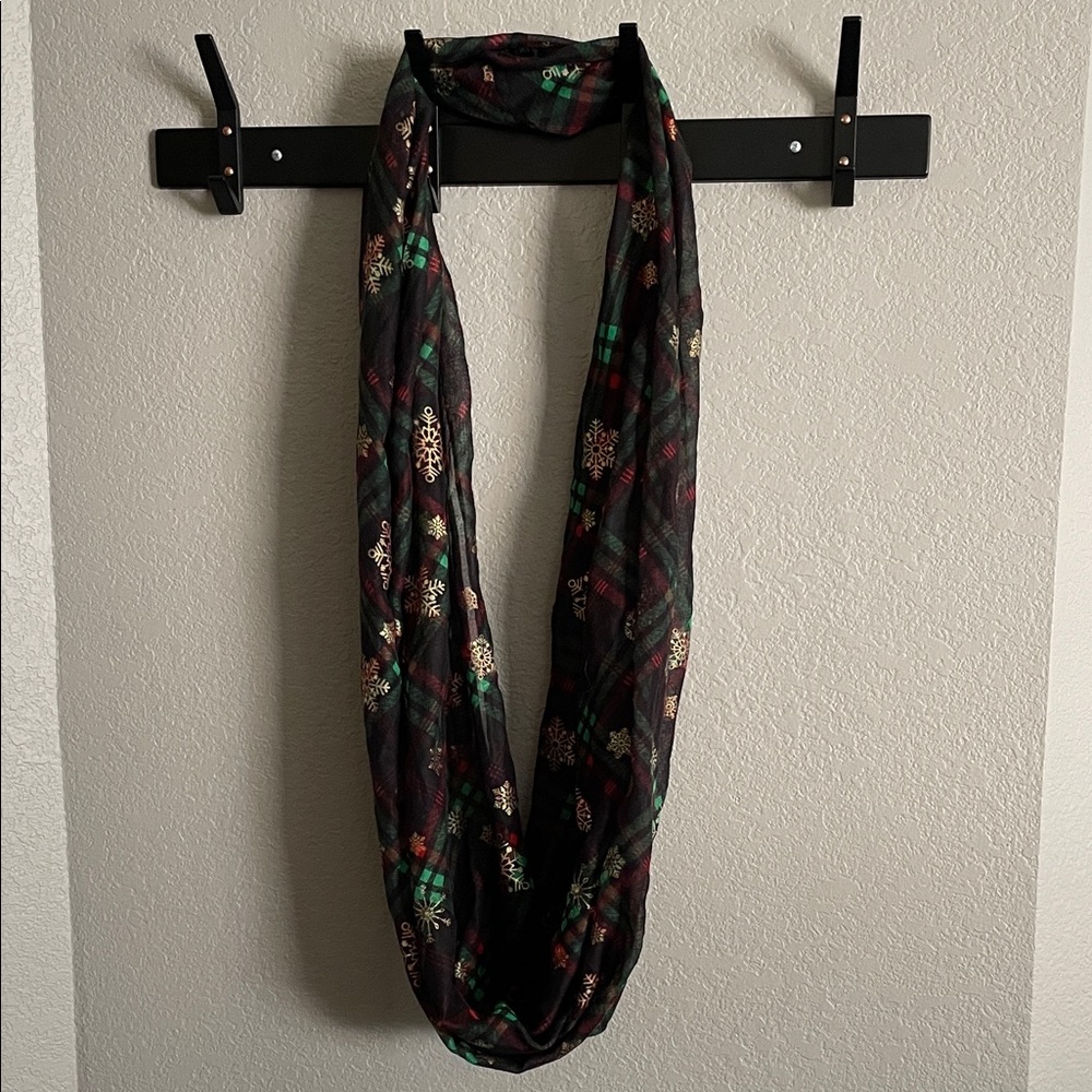 Festive Christmas Infinity Scarf